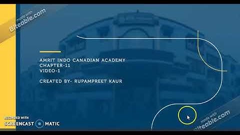 Computer class 7 chapter 11 video 1/2