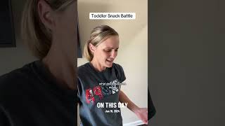 The Only Things That’s Changed Is He Can Now Throw His Half Eaten Snack In The Garbage By Himself