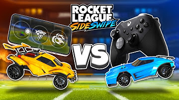Controller Vs Touch Players at EVERY Rank in Rocket League Sideswipe (Who