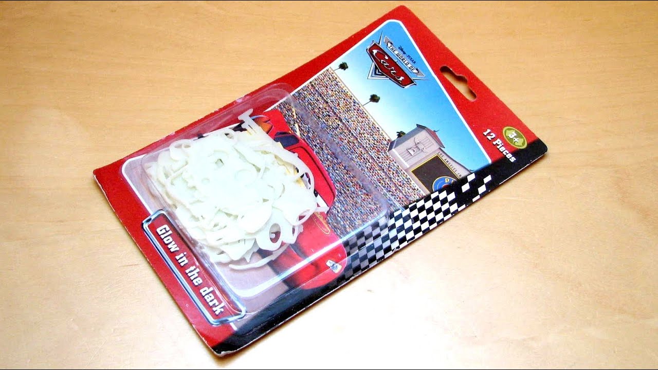 Disney Cars Glow in the Dark YouTube
