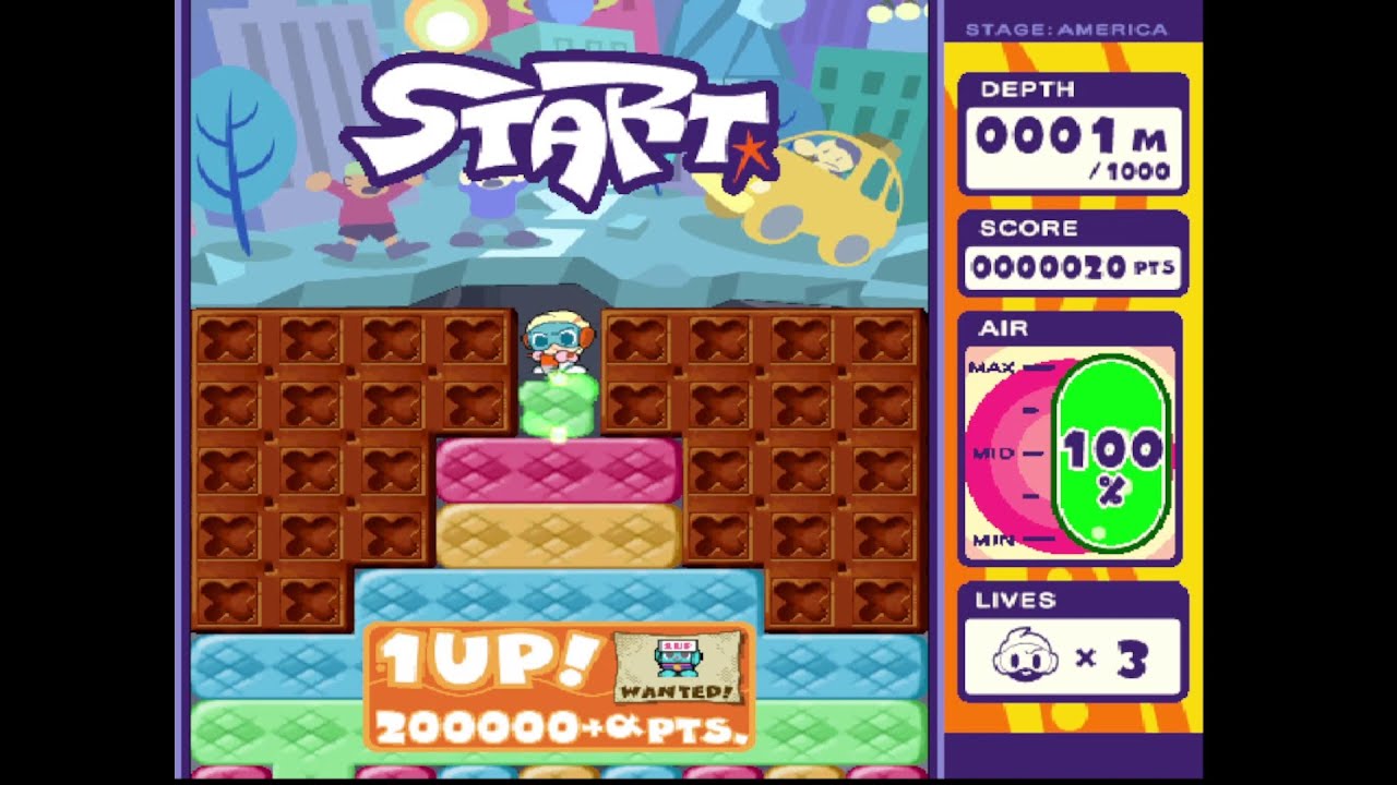 Mr. Driller 2 (PC): 1000m - 1cc Anna Hottenmeyer - YouTube