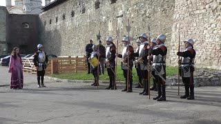 Garda Cetatii Fagaras - Ceremonialul Schimbului De Garda