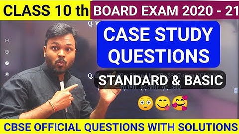 CBSE OFFICIAL CLASS 10 MATH