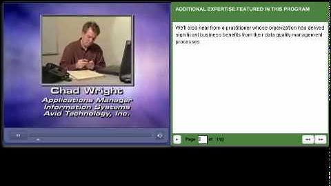 WIT-1657 Ensuring Data Quality in Your Enterprise