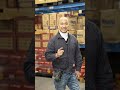 Warehouse workers in Japan