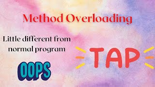 Method overloading but a small trick