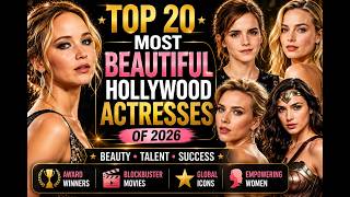 Top 20 Beautiful Actresses Who Rule Hollywood | Beauty, Talent & Fame: Hollywood’s Leading Ladies