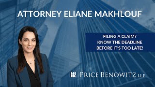 Filing a Personal Injury Claim? Know the Deadline's | Price Benowitz LLP
