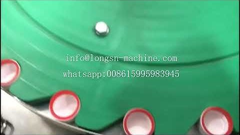 cap liner and ring assembly machine