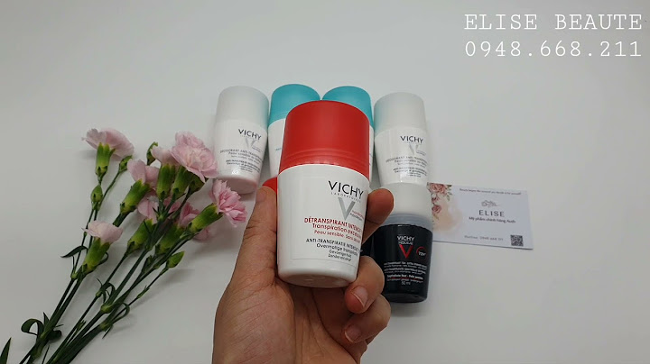 Review lăn khử mùi Vichy trắng