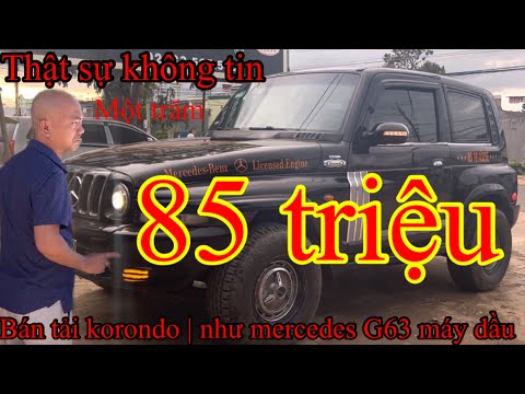 Báo giá tổng hợp | bán tải korando..như mercedes G63 AMG | nhập khẩu & Toyota innova 7 chỗ giá rẻ
