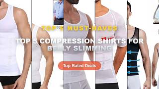 Why Everyone Is Buying Top 5 Compression Shirts For Belly Slimming - Men Shapewear Chest Compression