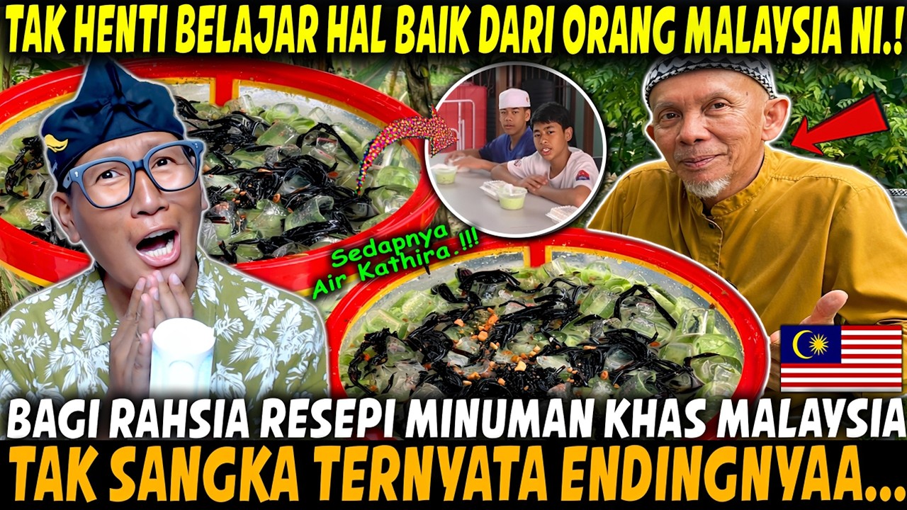 TAK SANGKA‼️ ORANG MALAYSIA IKHLAS BAGI RESEPI MINUMAN KHAS❗ ENDINGNYA SENTUH HATI😭 | TERBAEK TOKWAN