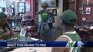 Bucks fans hope championship brings unity to city