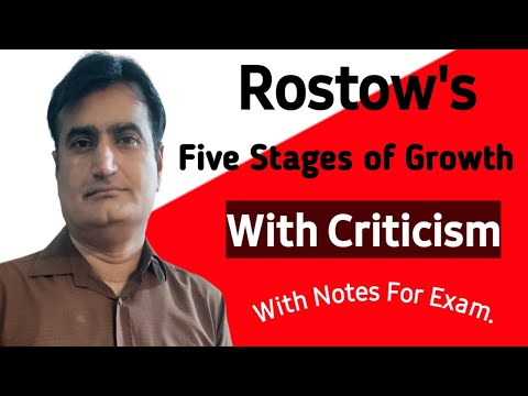 Video: Voor Rostow, welke van de volgende vormen een voorwaarde voor het opstijgen?