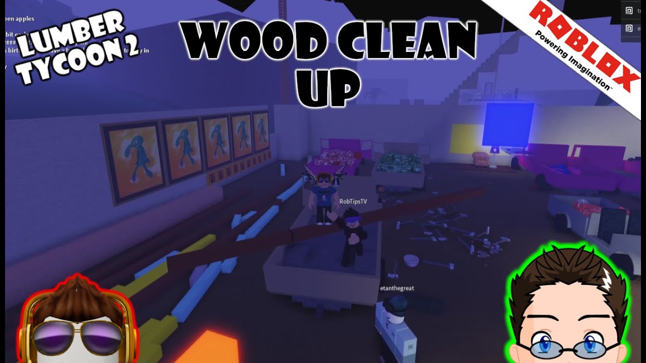 Roblox Lumber Tycoon 2 Wood Clean Up Time D Youtube - cleanup roblox installation