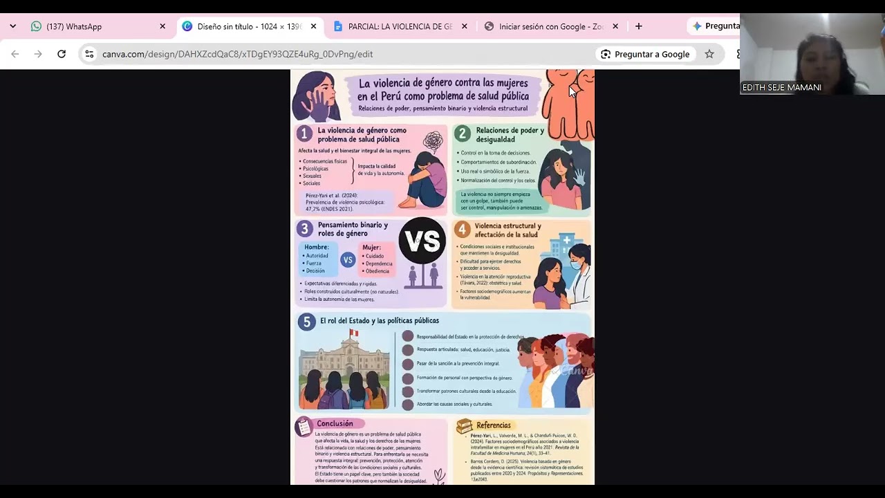 La violencia de genero contra las mujeres en el Peru como problema de salud publica