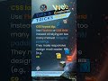 Tips &amp; Tricks #webdevelopment  #webdesign  #nooneneo  #css  #webdev  @nooneneo.vision )