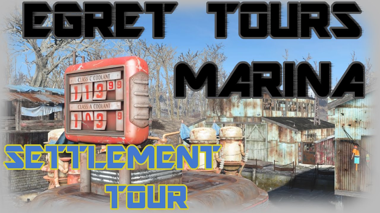 egret tours marina location fallout 4