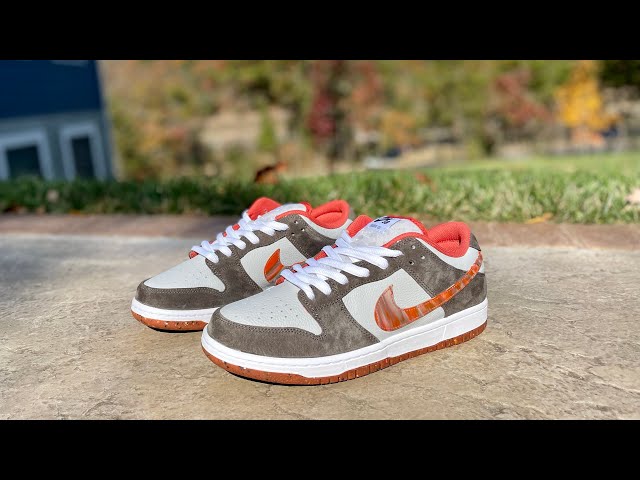 CRUSHED SKATE SHOP × NIKE SB DUNK LOW PRO QS DH7782-001 Nike SB Dunk Low Pro QS - Crushed DC - 'Golden Hour' - Best