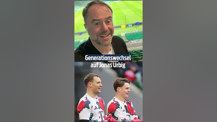 FC Bayern: Manuel Neuer wird Spiele an Jonas Urbig abgeben | #shorts