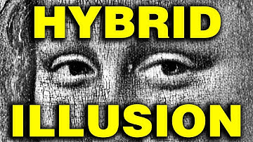 Hybrid Image Optical Illusion (Photoshop Tutorial)