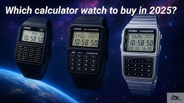CASIO Calculator watches comparison - which is best?