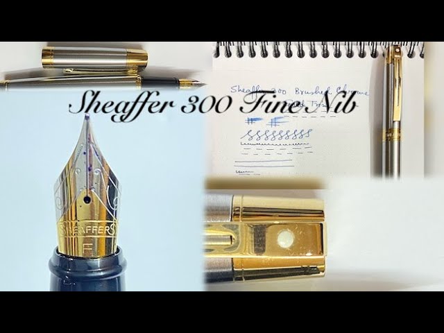 Sheaffer Fountain Pen - Sagaris - Chrome Fine