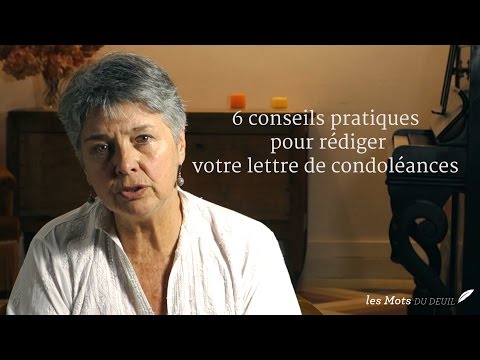 Vidéo: Comment Présenter Correctement Ses Condoléances