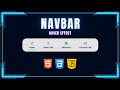 SIMPLE NAVBAR DESIGN USING HTML, CSS & JS | #08