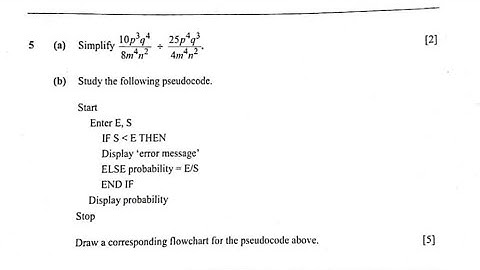 2023 G12 MATHS P2 QUESTION 5 (a) and (b)