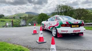 Nicky Grist & Matt Edwards Celica GT4 Group A Bont Rally Stage Test