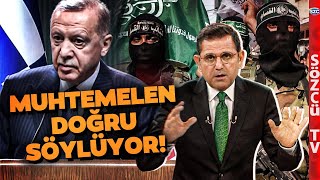 'Hamaslılar Türkiye'de Tedavi Görüyor' Erdoğan'ın Sözlerini Fatih Portakal Böyle Yorumladı!