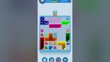 Drop Away Level 167 solution walkthrough