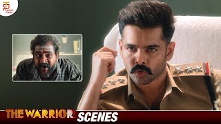 Policeman's hand in the police | The Warrior Tamil Movie | Ram Pothineni | Krithi Shetty | Aadhi