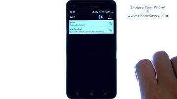 HTC Droid DNA -- How Do I Connect to WiFi
