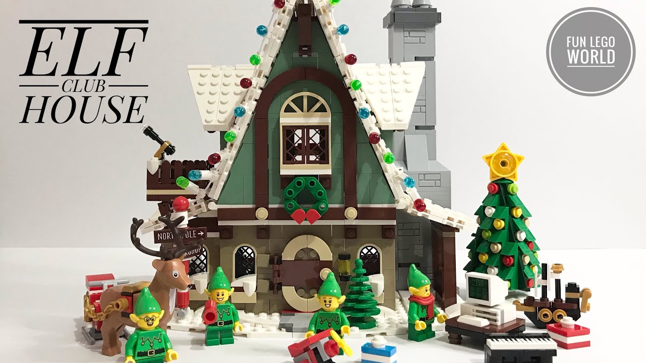 Lego Elf Club House 10275 | Lego Stop Motion Build | Lego Speed Build