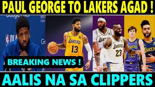 BREAKING: Lakers JACKPOT Bigla kay PAUL GEORGE! OUT sa CLIPPERS matapos MATALO sa DALLAS sa PLAYOFFS