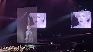 Madonna en México, inicio. 2024 CdMx. Palacio de los Deportes.