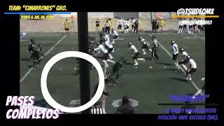 Highlights Player Marat Hakim Herrera Posición Wr 14 Team Cimarrones Qro Juv Aa 2023