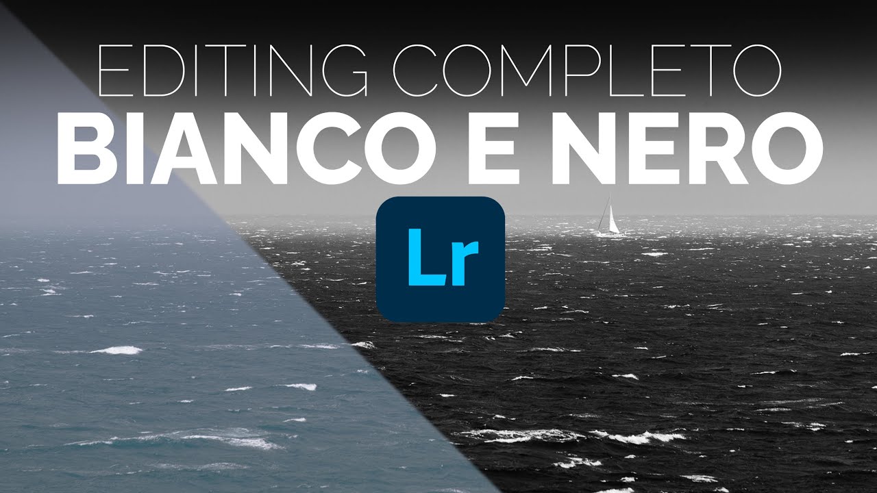 TUTORIAL LIGHTROOM: Come sviluppare una foto in BIANCO e NERO - YouTube
