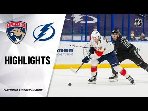 Panthers @ Lightning 4/17/21 | NHL Highlights