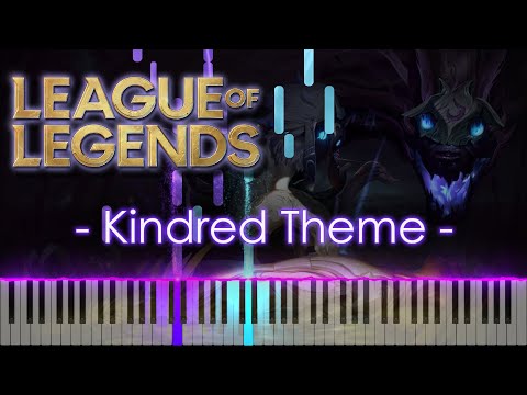 ?Kindred Theme - [League of Legends] - Synthesia Piano Tutorial?