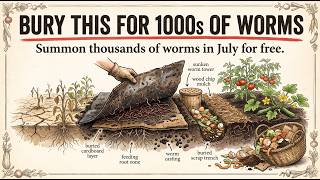Bury THIS in Your Garden in July to Attract Thousands of Worms