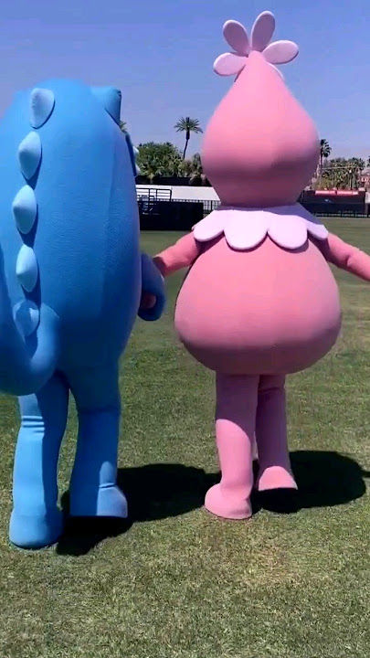 🩵❄️🩵Toodee And Foofa!!🩷🌷🩷 #yogabbagabba #foofa #toodee #cochella