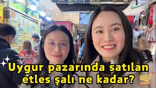 Uygur Pazarında Satılan Etles Şalı Ne Kadar? Resimi