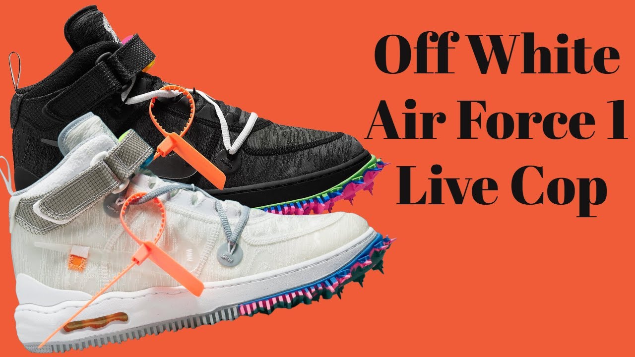 Nike Air Force 1 x Off White Live Cop