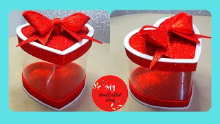 Turn Your Empty Coca Cola Plastic Bottle Into This Beautiful Heart-Shaped Gift Box