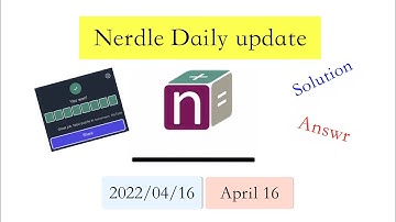 Daily update, 0416Nerdle答案 每日, Nerdle April 16 Answer,  Nerdle Solution Today, Nerdle Answer Today.