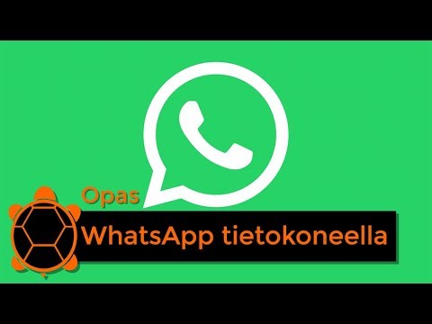 Kuinka käyttää WhatsAppia tietokoneella